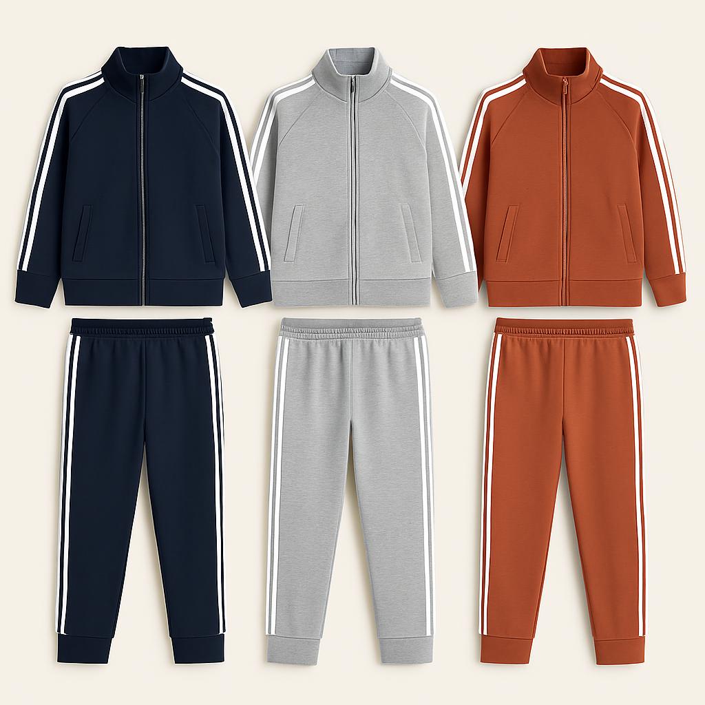 Klasik okul eşofman takımı Classic School Tracksuit Set - Image 1